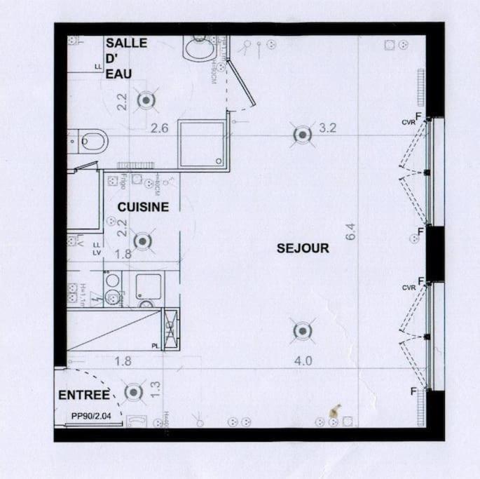 ארקואיל Grand Studio De 37M Carres - Rer Laplace Et Maison Des Examens A 5 Minutes A Pied מראה חיצוני תמונה